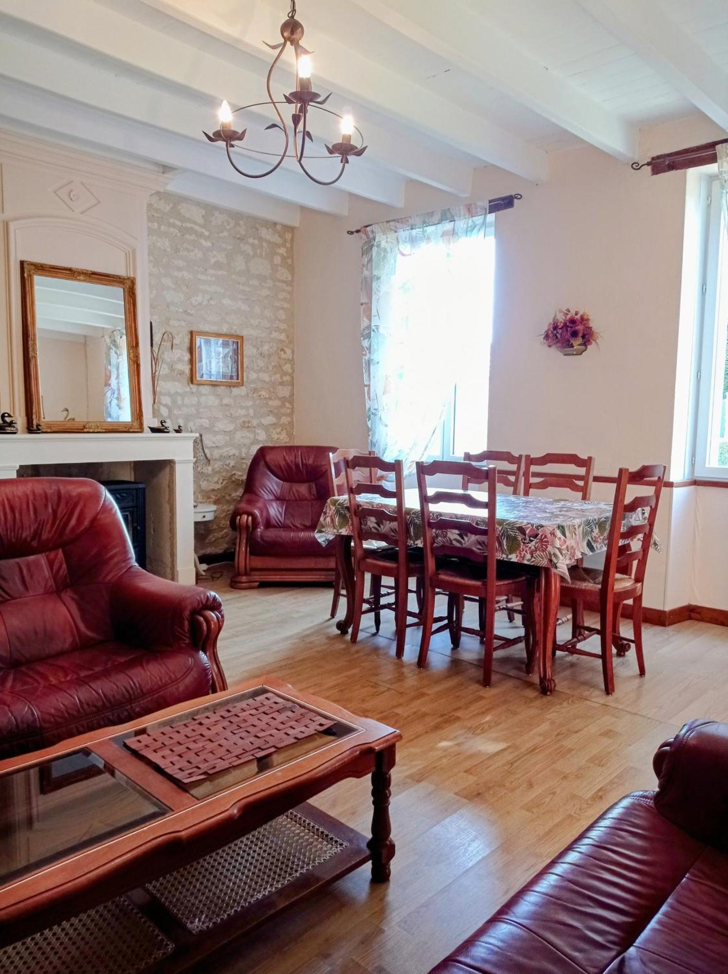 Gîtes Chez Belliveau Meursac Extérieur photo